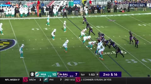 Miami Dolphins vs. Baltimore Ravens 2023 Week 17 Game Highlights