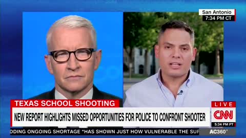 CNN: Uvalde Policeman Had Gunman in Sight But Waited for Supervisor Approval