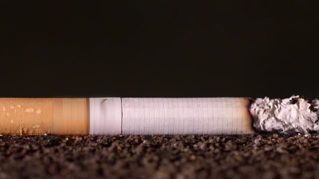 Cigarette Time lapse Enjoy watching as it burns fast in a beautiful clip