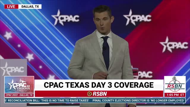 CPAC 2022 in Dallas, Tx | Bo Hines Speech | Conservative Activist 8/6/22