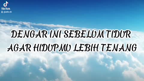 DENGARKAN AUDIO AFIRMASI AGAR HIDUPMU LEBIH TENANG || TERBARU 2022