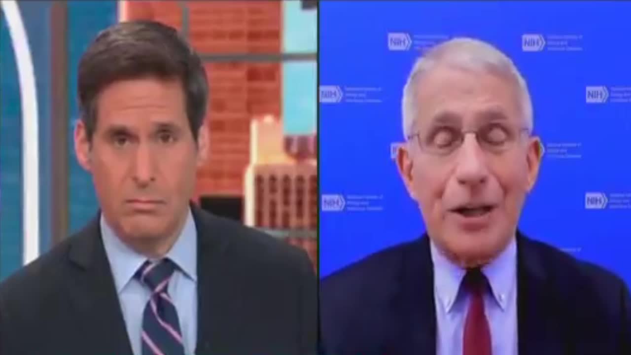 Fauci Asked What Is The Science For Denying Vaccinated Americans A Return To Travel, Can't Explain