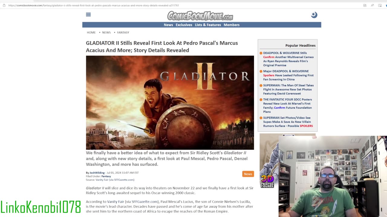 First look at Gladiator 2 stills and synopsis