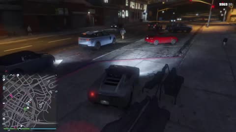 GTAV Online - Causing NPC Road Rage