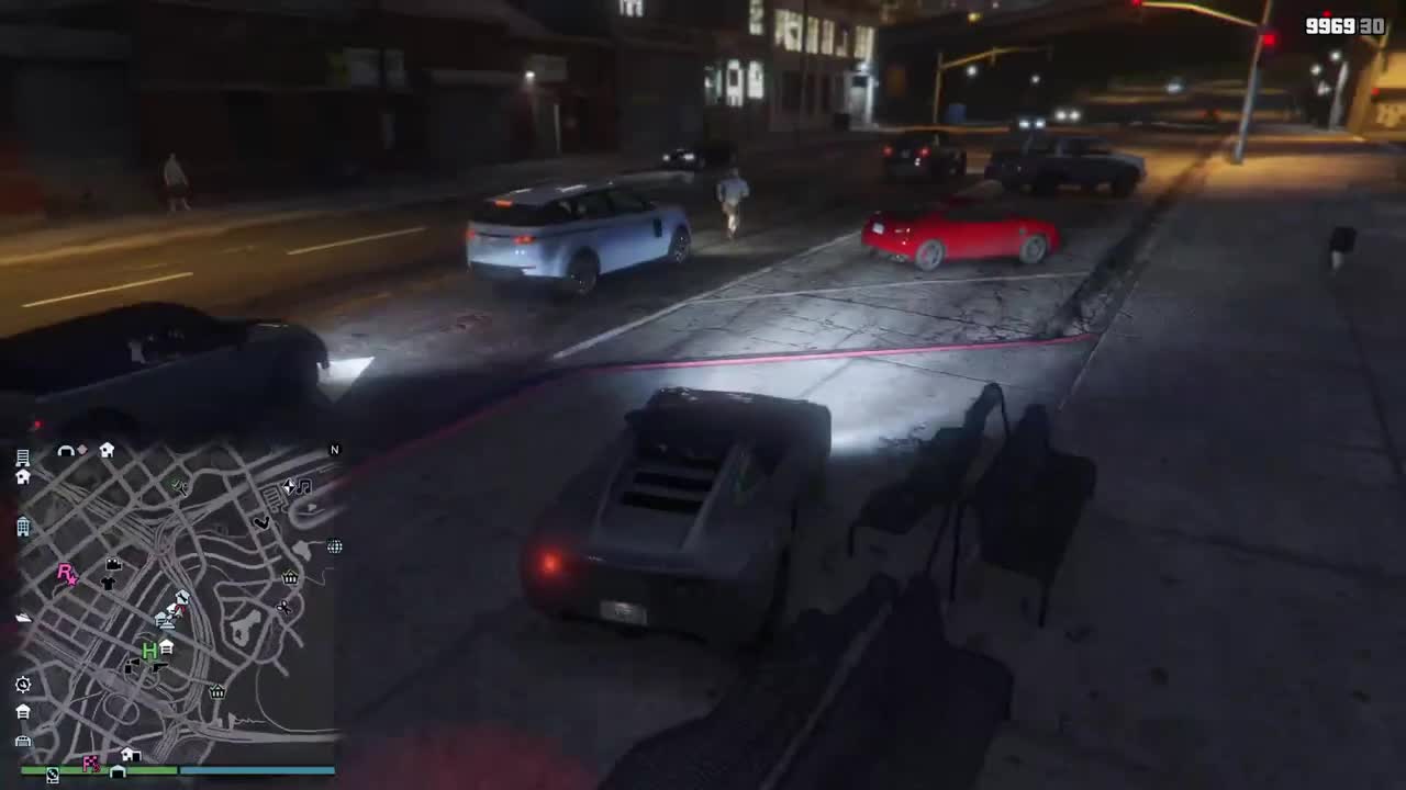 GTAV Online - Causing NPC Road Rage