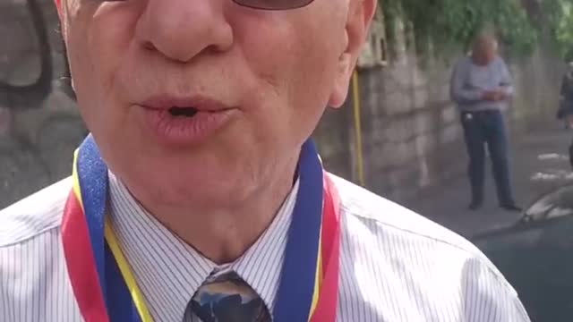 Protest la Colegiul Medicilor Argeș pt. susținerea medicului Hagima Gianina (News România; 22.06.2022)