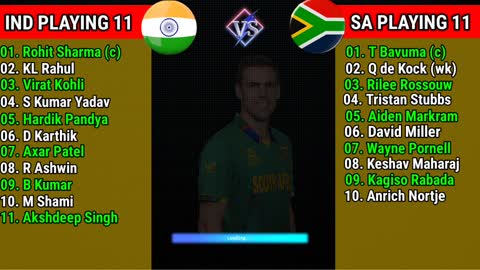 India vs South Africa Final Playing 11 T20 World Cup 2022 IND vs SA 30th Match Playing 11