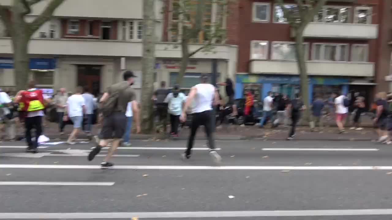 Anti COVID Passport vs Pro COVID Passport Street Fights In France