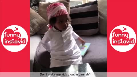 TRY NOT TO LAUGH OR GRIN WHILE WATCHING FUNNY KIDS VIDEOS COMPILATION 2018 P 2 Funny InstaVid