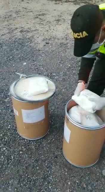 60 kilos de cocaína fueron incautados por la Policía de Bucaramanga