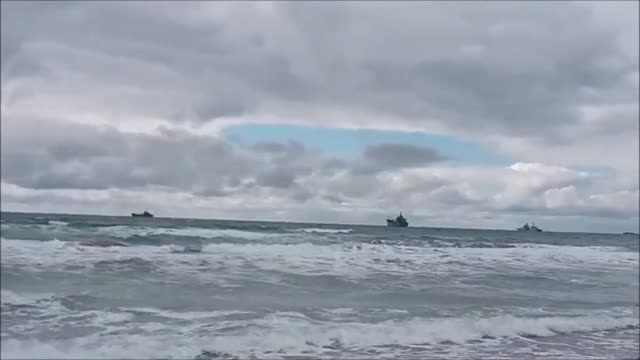 Russian Naval Preparations, Western Crimea