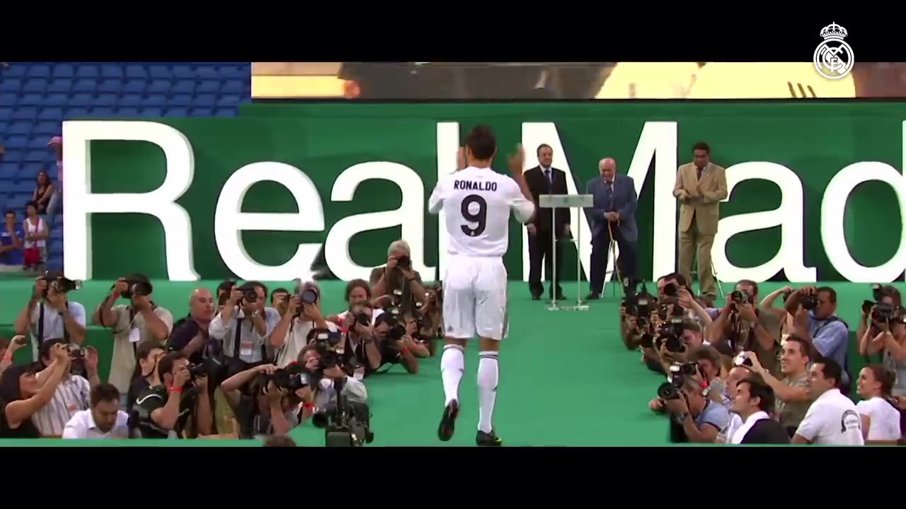 Ronaldo farewell at Real Madrid