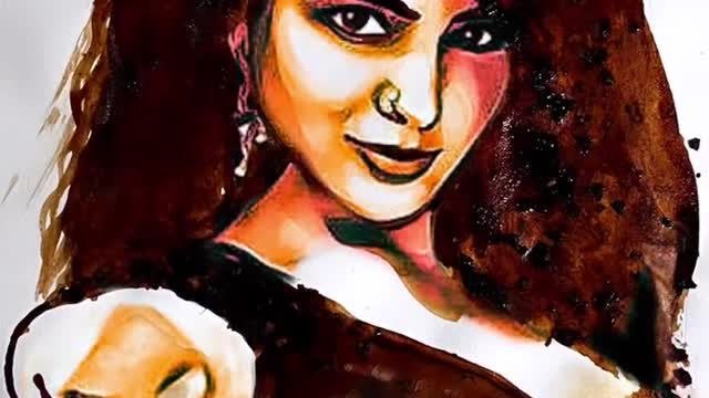 Vimal panmasala art -samantha