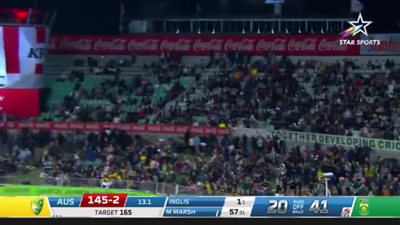 South Africa VS Australia 2nd T20i | Australia seal the series