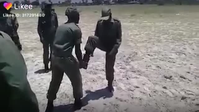 Funny military moments on parade grounds 😊