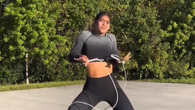 A wonderful piece of jump rope