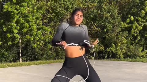 A wonderful piece of jump rope