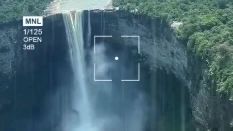 A beautiful waterfall