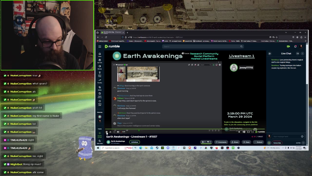 Listening To The Craziest Things Flat Earthers Believe Part 117