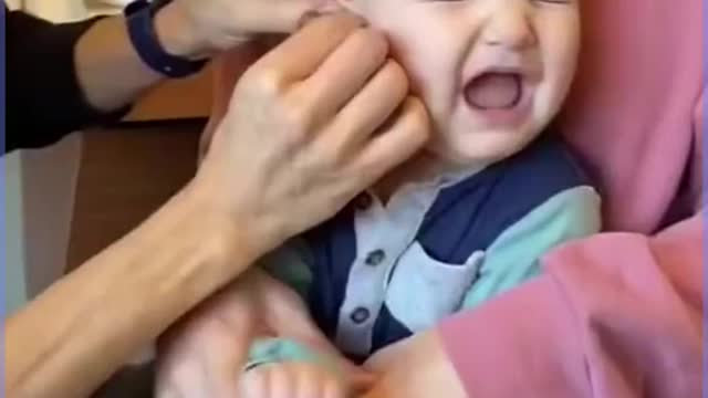 Baby Hears For The First Time *emotional* BABY VIDEOS