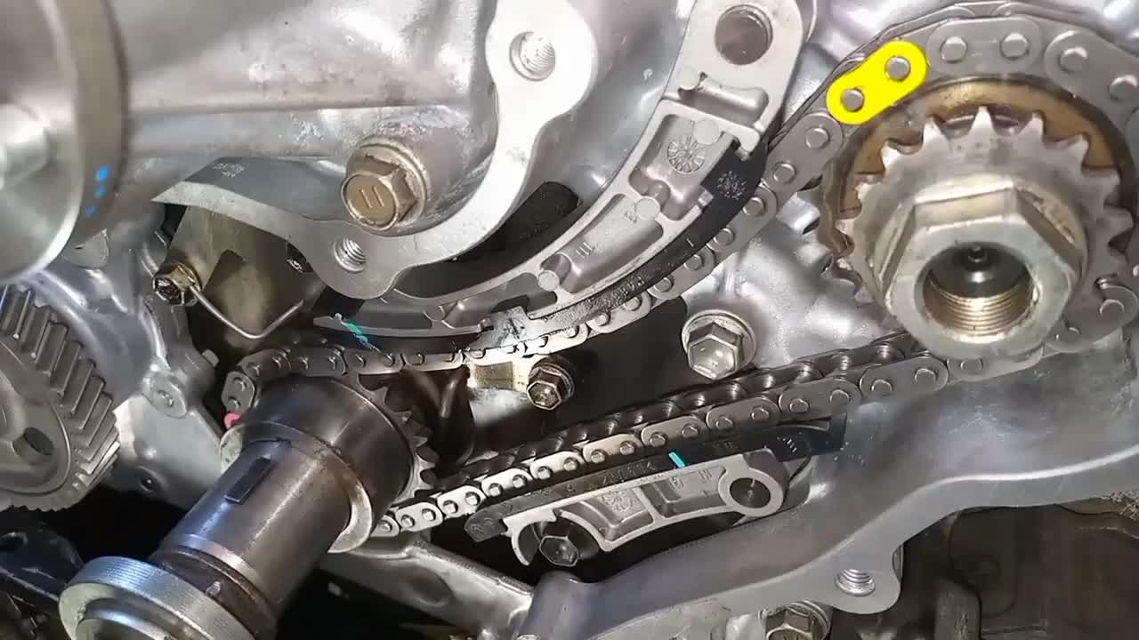 Toyota 1GD 2GD engine Timing Chain Installation