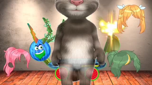 Talking Tom cat Funny video