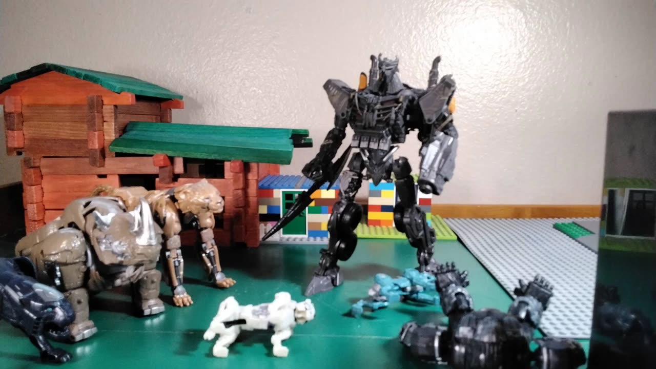 Maximus versus Scourge stop motion