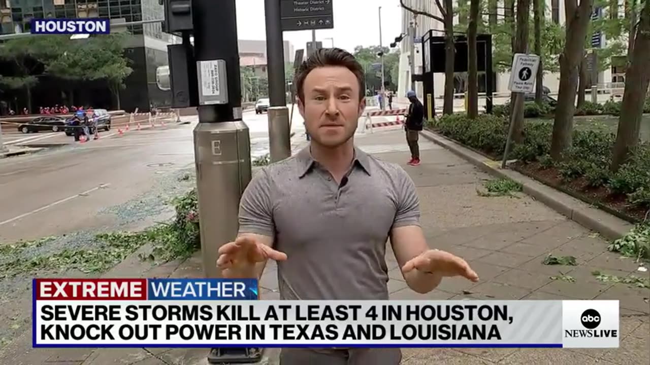 Amazing new images of downtown Houston following deadly storm that killed four ABC News