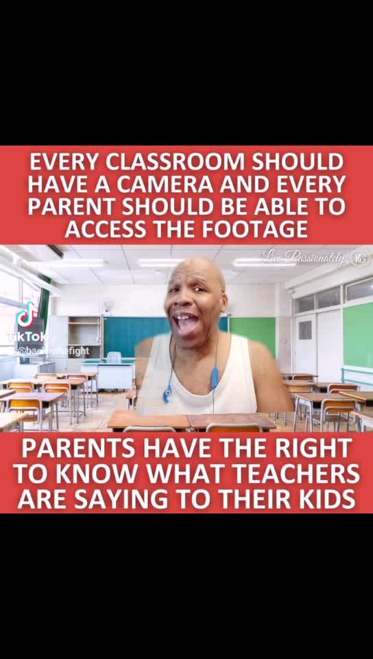 Cameras In The Classroom!