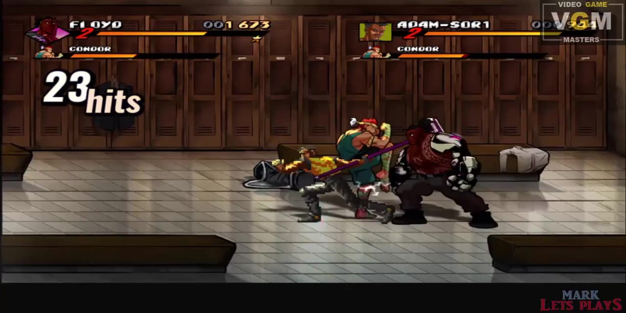 Mark and Johnny play Streets of Rage 4- Stage 9