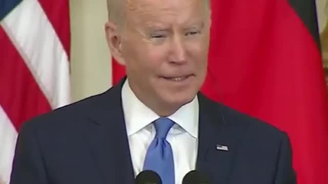 Biden says he'll be able to take offline Nordstream 2..