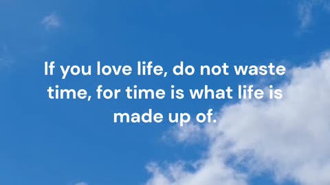Do not rush.