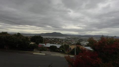 Time Lapse Over Glenorchy Tasmania 🇦🇺