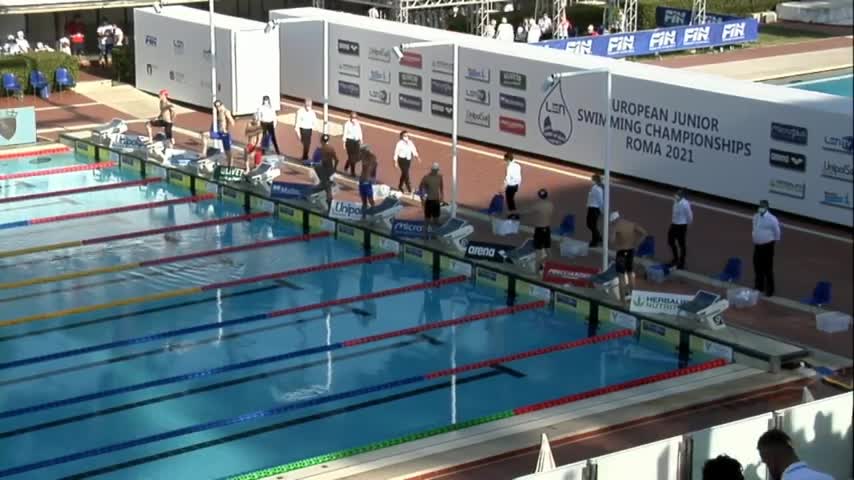 2021 New World Junior Record - 200m Freestyle Men - David Popovici (RO)