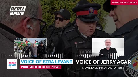 Toronto Piggies Decline To Comment On Ezra Levant Arrest To Jerry Agar Show