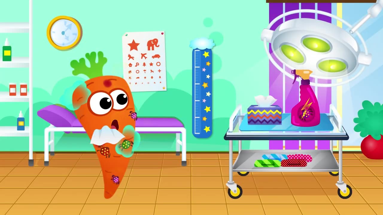 Fascinating adventures of Funny Food _ Hospital