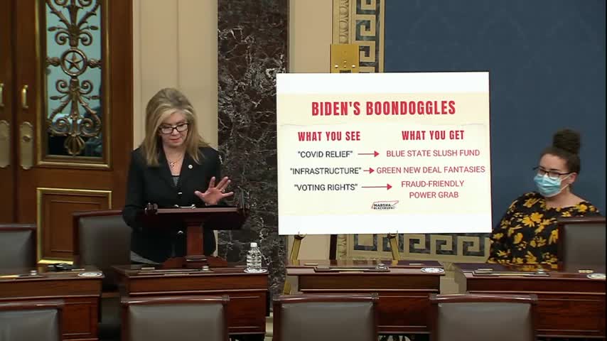 Blackburn: Left's Infrastructure Agenda is an Intentional Lie