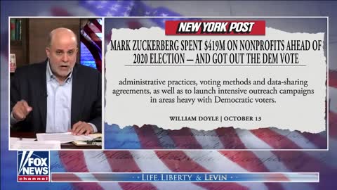 Mark Levin on Dark Money Donations