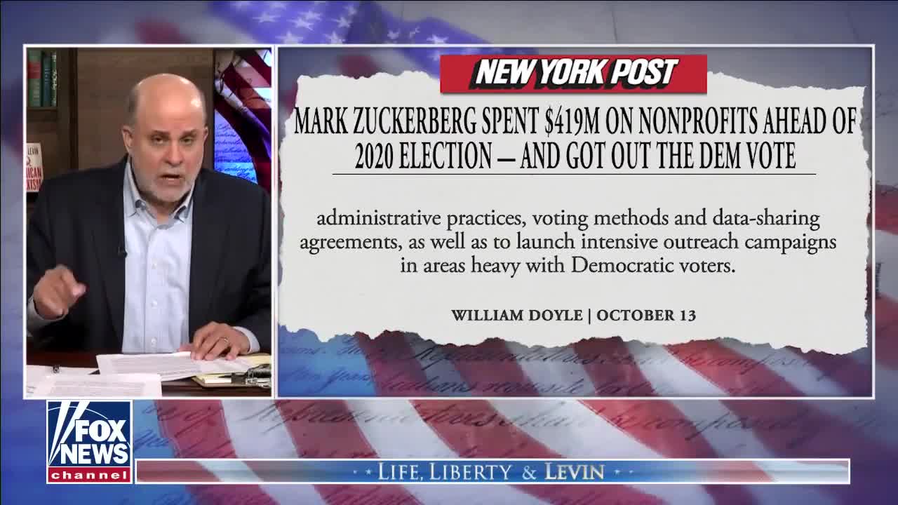 Mark Levin on Dark Money Donations
