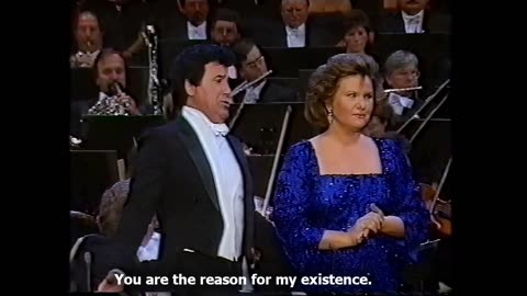 Vincino A Te (Andrea Chenier) Finale - Franco Bonisolli & Eva Marton With English Subtitles