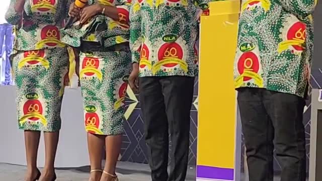 Akrobeto & Kalybos Live draw ends with 5 winning numbers at NLA 60th Anniversary
