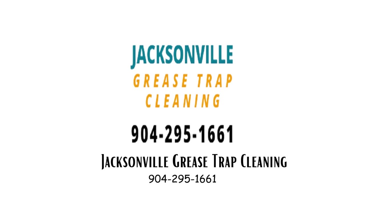 Jacksonville Grease Trap Cleaning | 904-295-1661