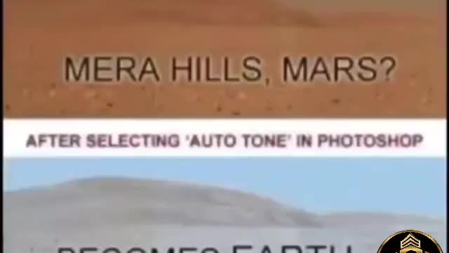 Mars (the one they show us) is closer than you think...it's in Canada