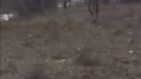 Solider Destroys Enemy Military Attack Tank