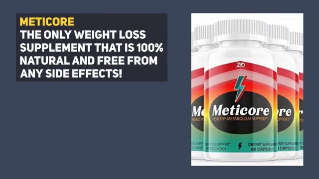 The Number 1 Weight Loss Supplement They Don't Want You To Know