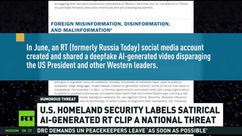 RT trolling the State Department.