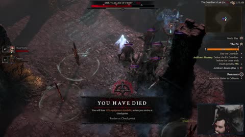 My First Pit Run Diablo 4