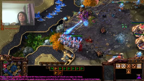 starcraft2 zvp on goldenaura some lousy nydus worms