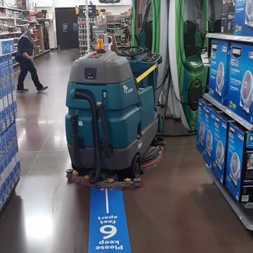 Artificial Intelligence technology implemented at local Wal-Mart!!! Americans losing jobs.