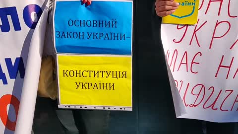 Украина, г. Киев. У омбудсмена (ч.2). Акция Л. Гончаренко - у Уполномоченной по правам человека